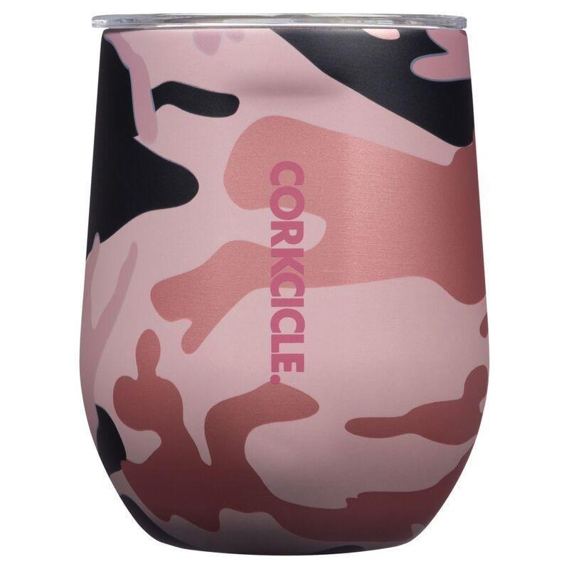 Corkcicle Canteen Stemless Rose Camo 350 ml, , large image number 0