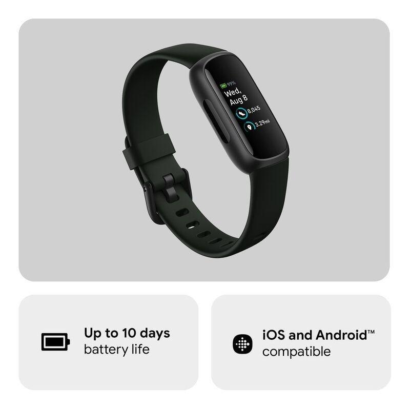 Fitbit Inspire 3 Fitness Tracker - Midnight Zen / Black, , large image number 1