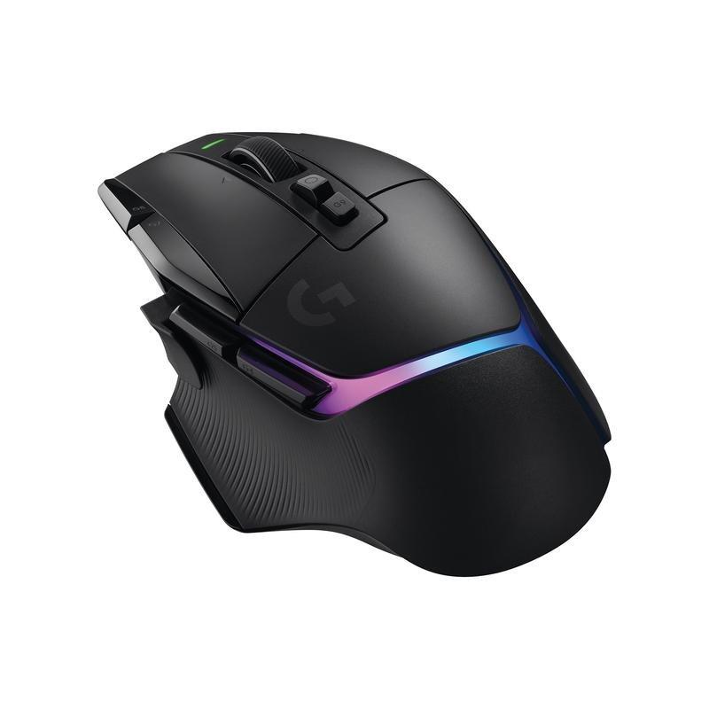 Logitech G 910-006163 Aurora G502 X Plus Wireless RGB Gaming Mouse - Black, , large image number 0