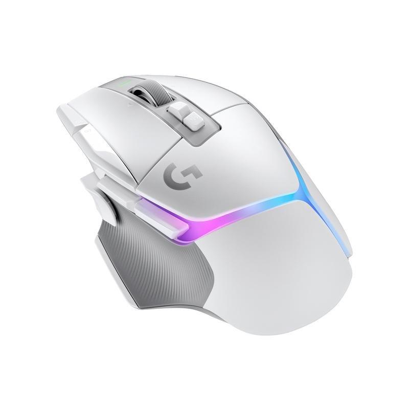 Logitech G 910-006172 Aurora G502 X Plus Wireless RGB Gaming Mouse - White, , large image number 0