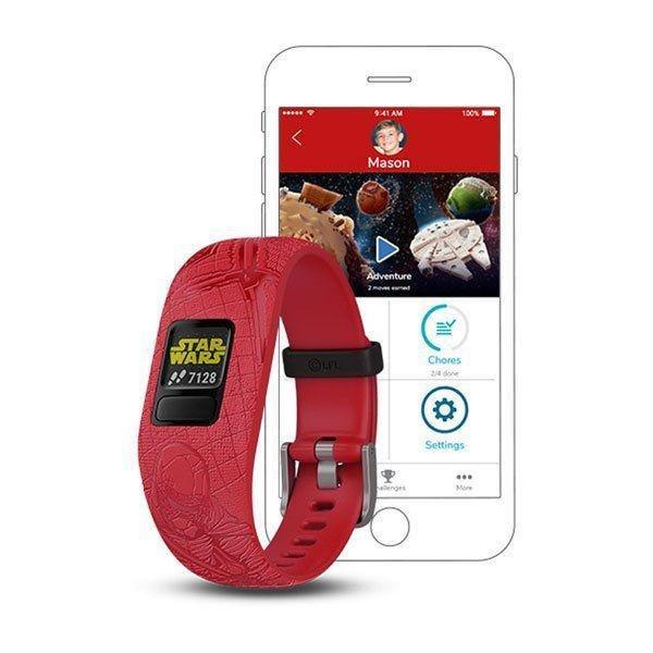 Garmin vivofit Jr Star Wars The Dark Side Adjustable Fitness Tracker, , large image number 1