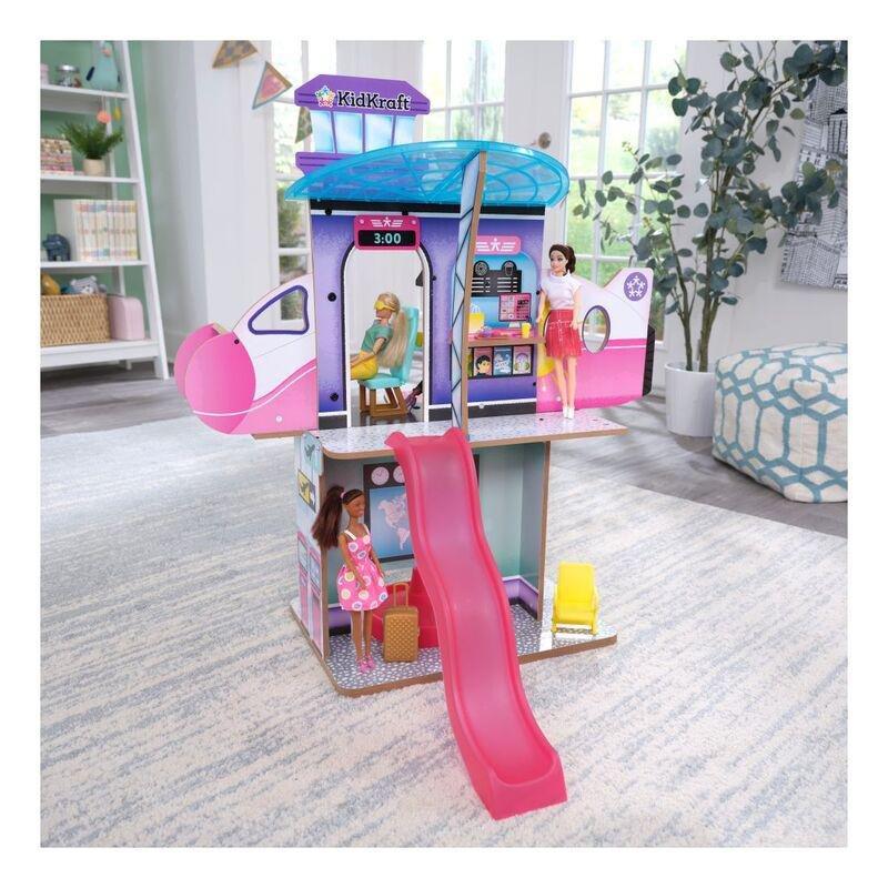 KIDKRAFT - Kidkraft Luxe Life 2-In-1 Airport & Jet Playset