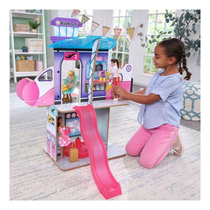 KIDKRAFT - Kidkraft Luxe Life 2-In-1 Airport & Jet Playset