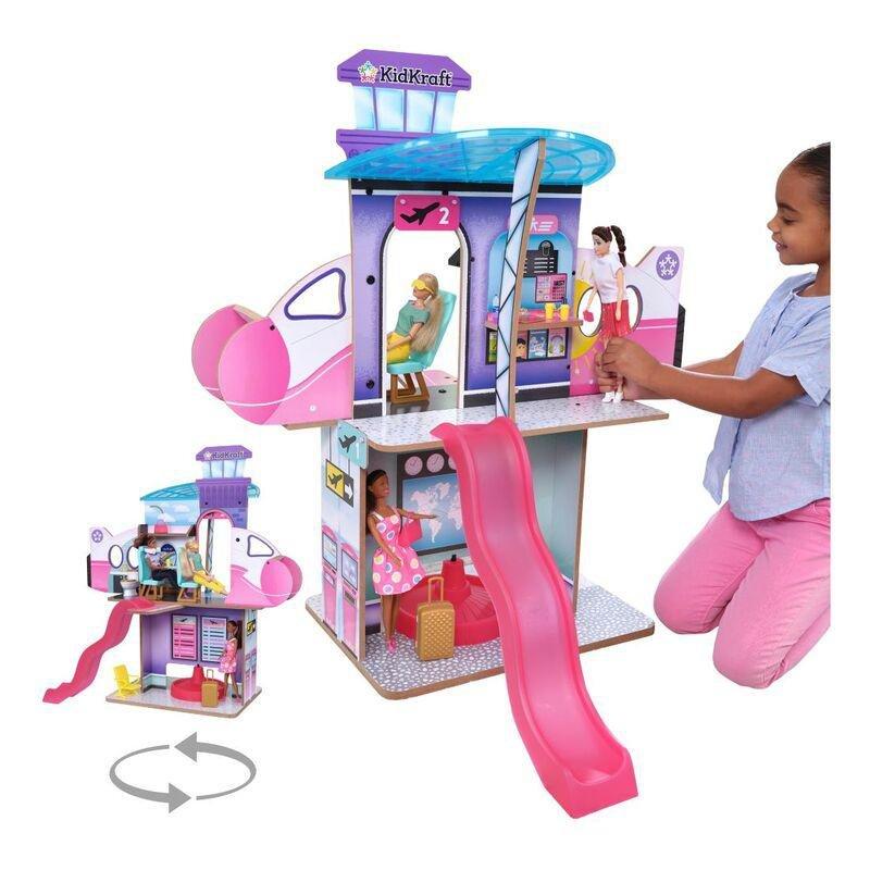 KIDKRAFT - Kidkraft Luxe Life 2-In-1 Airport & Jet Playset