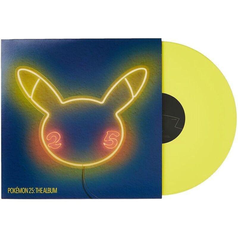 Pokemon 25 The Album Original Soundtrack (Limited Edition Yellow Colored Vinyl) | Various Artists, , large image number 0