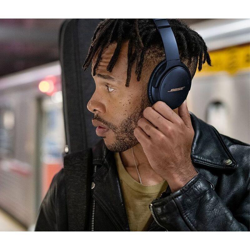 Bose QuietComfort 45 Wireless On-Ear Headphones with Noise-Cancellation - Midnight Blue, , large image number 5