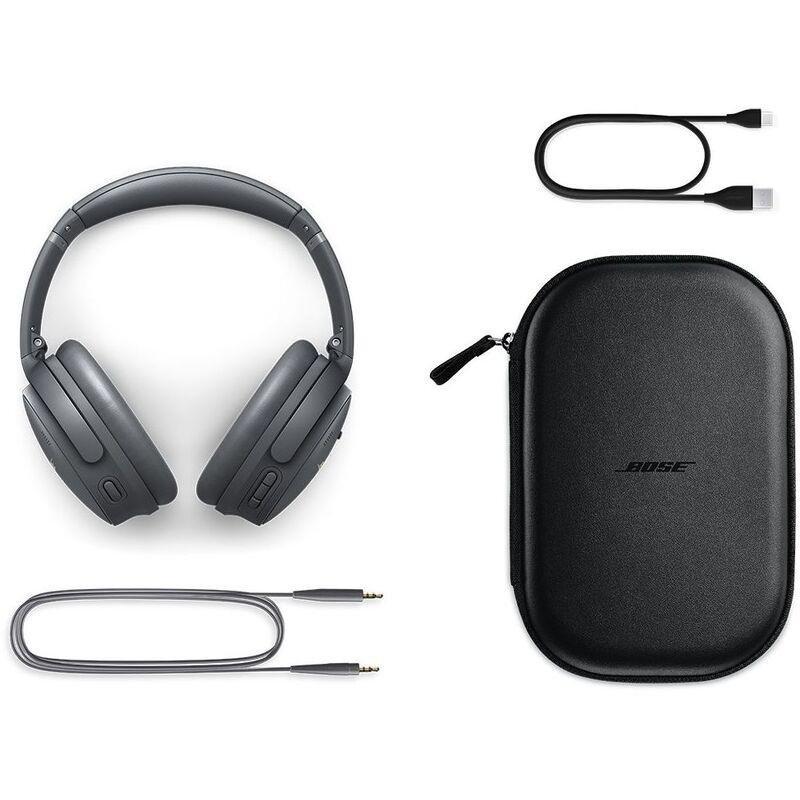 Bose QuietComfort 45 Wireless On-Ear Headphones with Noise-Cancellation - Eclipse Grey, , large image number 4