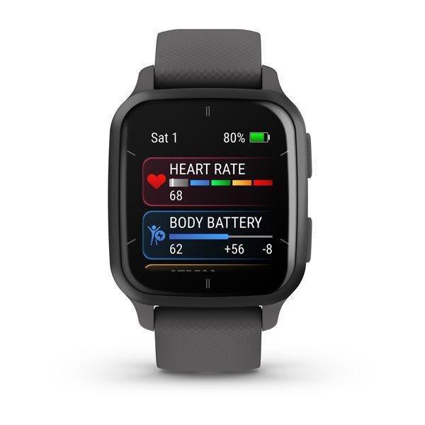 Garmin Venu Sq 2 Smartwatch - Shadow Gray/Slate, , large image number 1