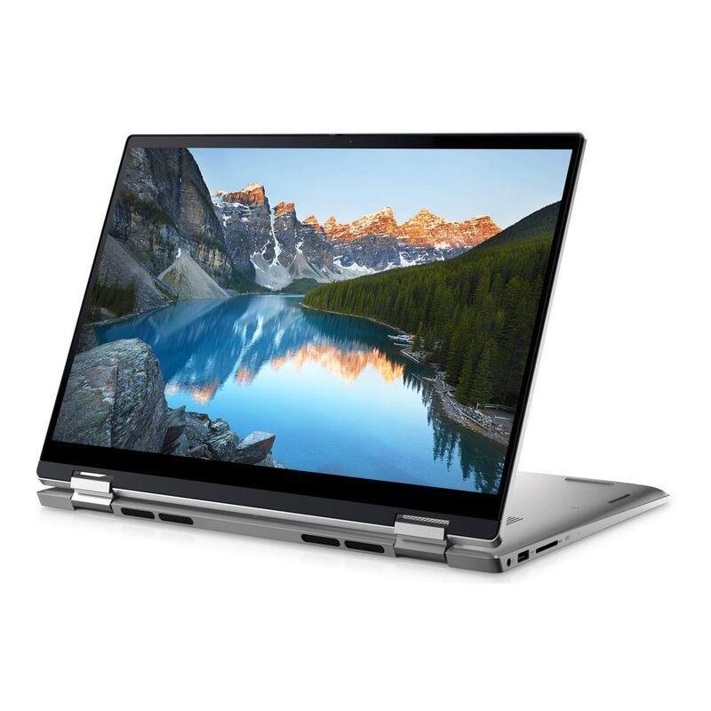 Dell Inspiron 14 7420 Convertible Laptop Intel Core i7-1255U/16GB/512GB SSD/NVIDIA GeForce MX550 2GB/14" FHD/60Hz/Windows 11 Home - Silver (Arabic/..., , large image number 1