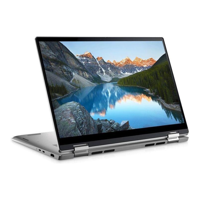 Dell Inspiron 14 7420 Convertible Laptop Intel Core i7-1255U/16GB/512GB SSD/NVIDIA GeForce MX550 2GB/14" FHD/60Hz/Windows 11 Home - Silver (Arabic/..., , large image number 3