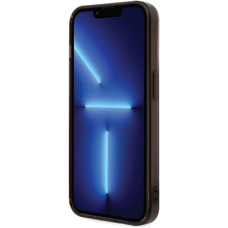 Ferrari PC/TPU Case with Double Layer Print for iPhone 14 Pro - Black, , large image number 4