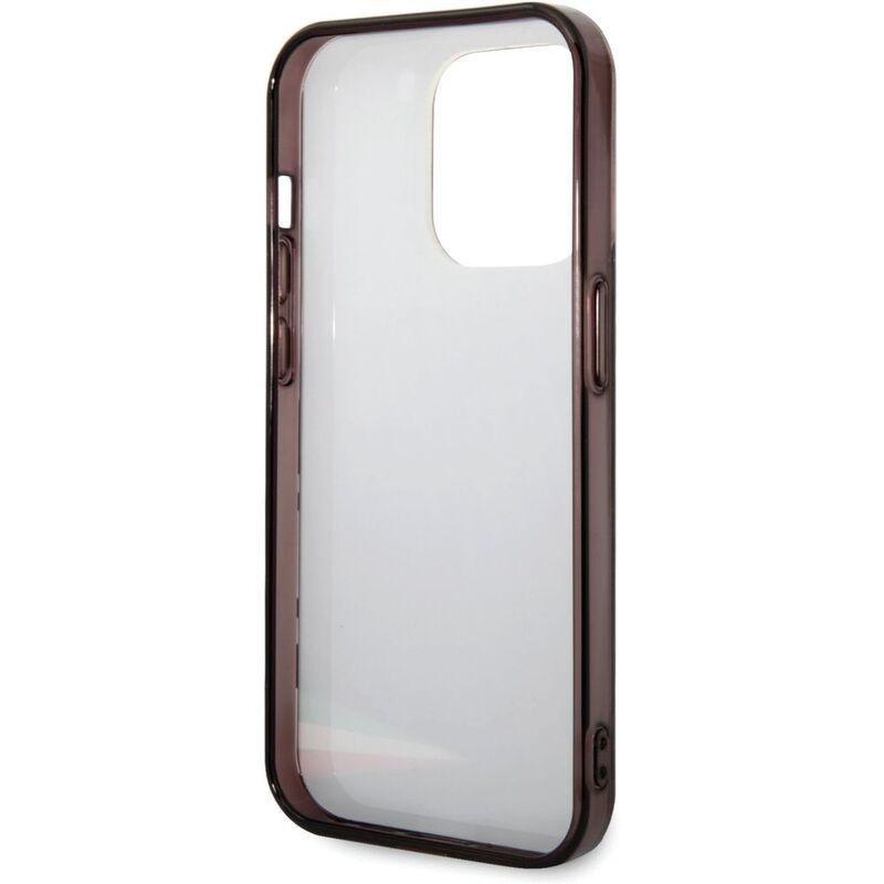 Ferrari PC/TPU Case with Double Layer Print for iPhone 14 Pro - Black, , large image number 6