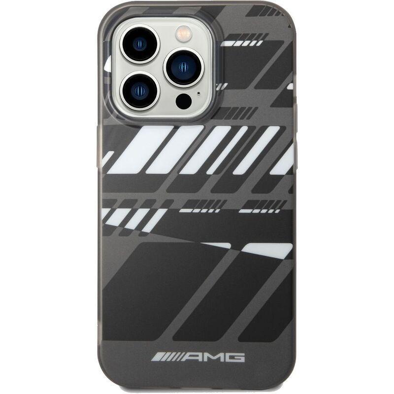 AMG Frosted PC Case - Expressive Graphic for iPhone 14 Pro Max - Grey, , large image number 0