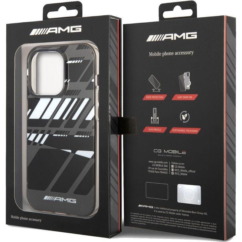 AMG Frosted PC Case - Expressive Graphic for iPhone 14 Pro Max - Grey, , large image number 2