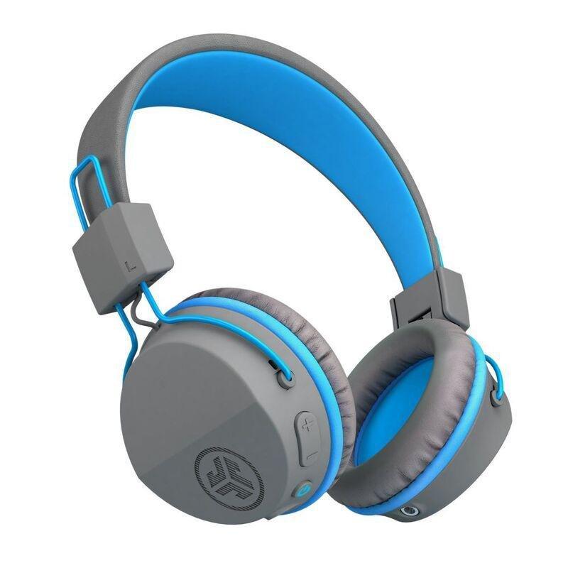 Jlab Jbuddies Studio Kids Wireless Headset - Grey/Blue, , medium