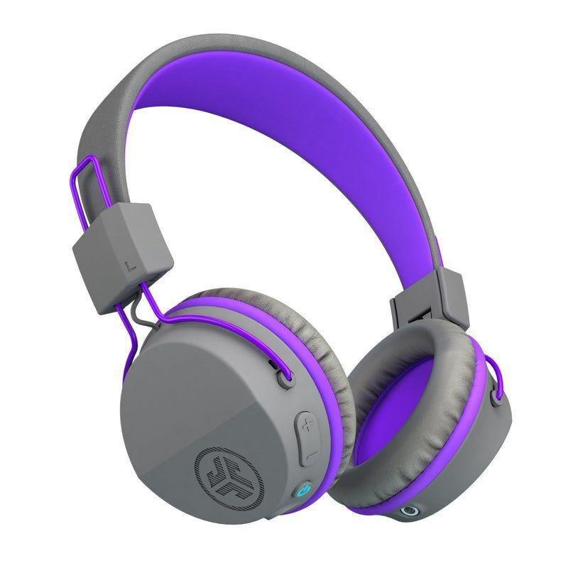 Jlab Jbuddies Studio Kids Wireless Headset - Grey/Purple, , large image number 0