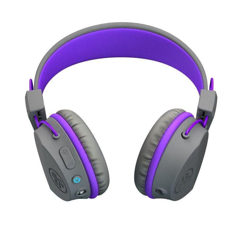 Jlab Jbuddies Studio Kids Wireless Headset - Grey/Purple, , large image number 1
