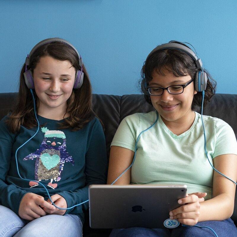 Jlab Jbuddies Studio Kids Wireless Headset - Grey/Purple, , large image number 3