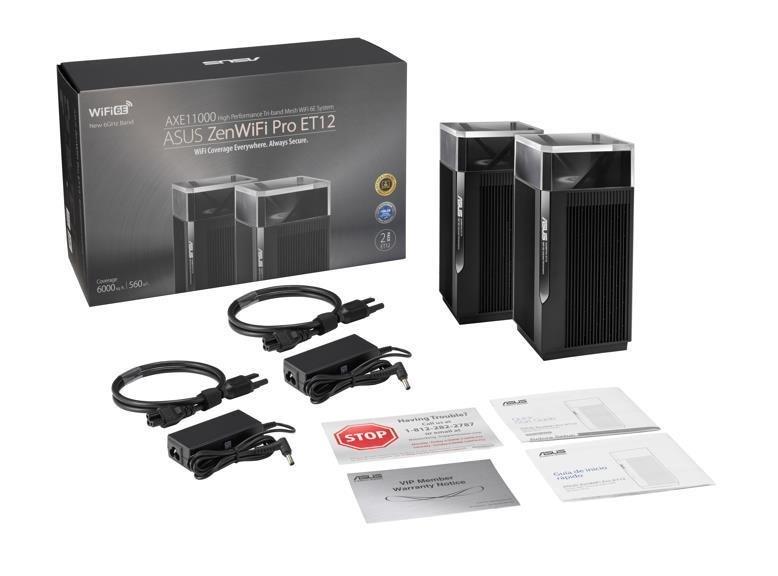 ASUS Zenwifi Pro ET12 Whole Mesh Wi-Fi System - (Pack of 2), , large image number 4