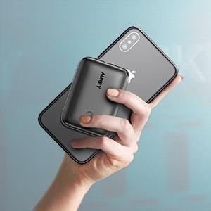 Aukey PB-N83S 10000mAh 22.5W Mini PD Power Bank - Black, , large image number 2