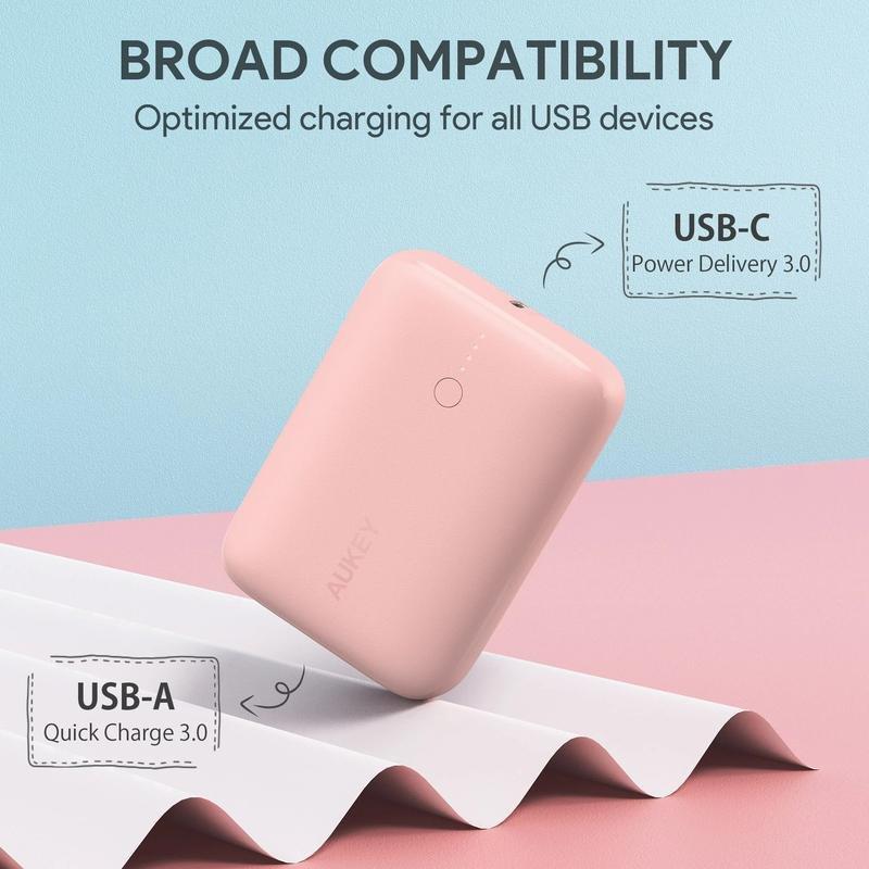 Aukey PB-N83S 10000mAh 22.5W Mini PD Power Bank - Black, , large image number 9