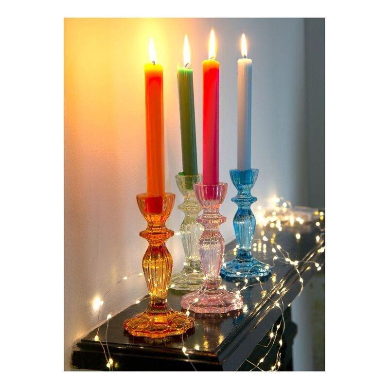 Talking Tables Boho Pink Straight Dinner Candle, , large image number 1