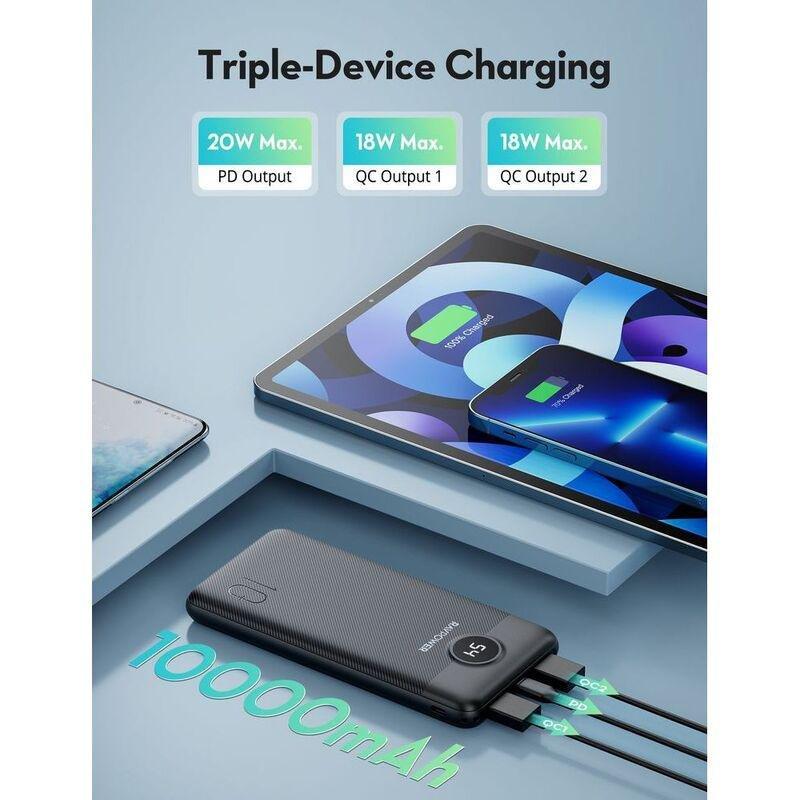 Ravpower RP-PB1204 PD Pioneer 10000mAh 20W 3-Port Power Bank, , large image number 2