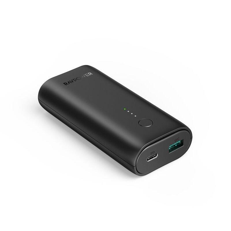Ravpower RP-PB205 10000mAh PD 20W + QC 2-Port Slim Power Bank, , large image number 0