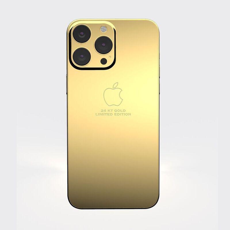 Mansa Design Custom iPhone 14 Pro Max 512GB - Full Gold, , large image number 0