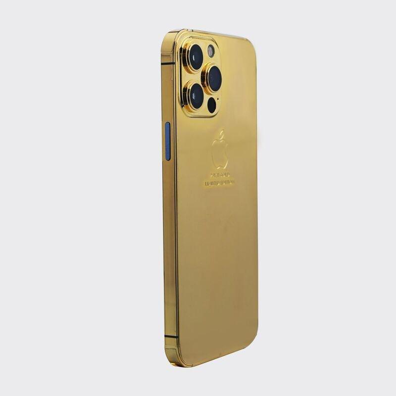 Mansa Design Custom iPhone 14 Pro Max 512GB - Full Gold, , large image number 1