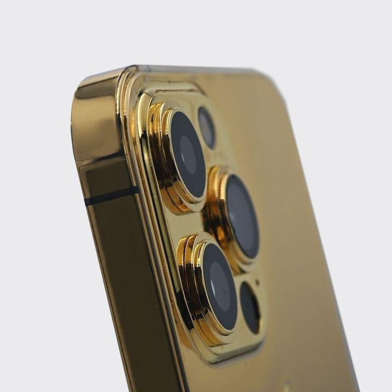 Mansa Design Custom iPhone 14 Pro Max 512GB - Full Gold, , large image number 2