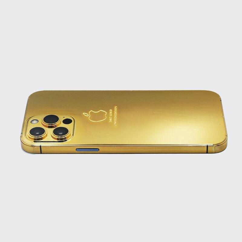 Mansa Design Custom iPhone 14 Pro Max 512GB - Full Gold, , large image number 3