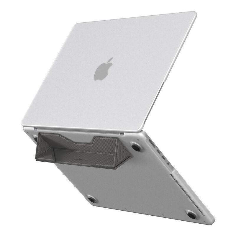 AmazingThing Marsix Pro Case With Magnetic Stand For MacBook Air 13 (2022) - Matte Clear/Grey, , medium