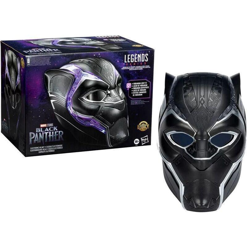 Hasbro Marvel Legends Series Legacy Collection Black Panther Electronic Helmet F3453, , medium