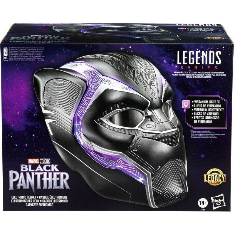 Hasbro Marvel Legends Series Legacy Collection Black Panther Electronic Helmet F3453, , large image number 3