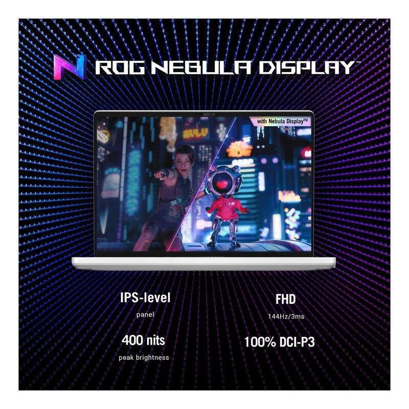 ASUS ROG Zephyrus G14 Gaming Laptop AMD Ryzen R7-7735HS/16GB/512GB SSD/NVIDIA GeForce RTX 3050 6GB/14 FHD+ (1920 X 1200)/144Hz/Windows 11 Home - Ec..., , large image number 2