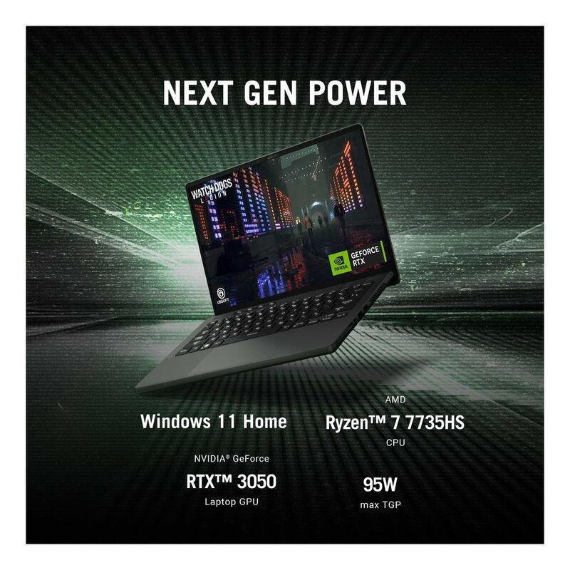ASUS ROG Zephyrus G14 Gaming Laptop AMD Ryzen R7-7735HS/16GB/512GB SSD/NVIDIA GeForce RTX 3050 6GB/14 FHD+ (1920 X 1200)/144Hz/Windows 11 Home - Ec..., , large image number 3