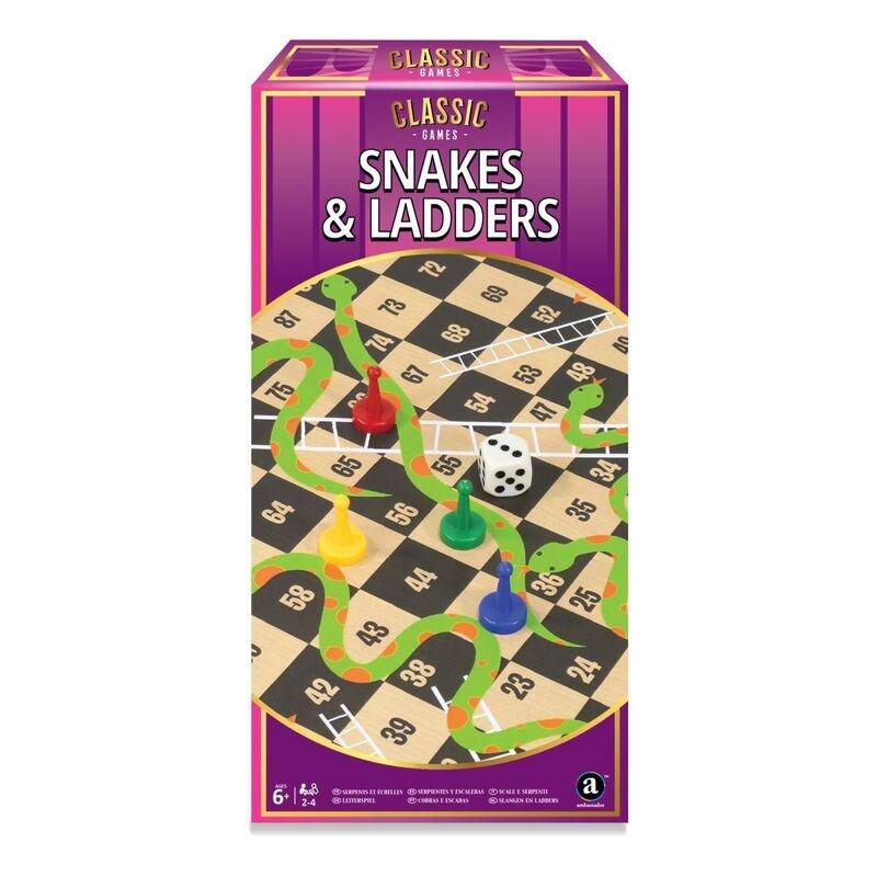 Merchant Ambassador Classic Games Snakes & Ladders, , medium