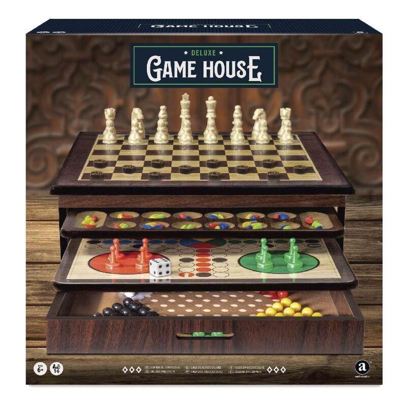 Merchant Ambassador Craftsman Deluxe Wooden Game House, , medium