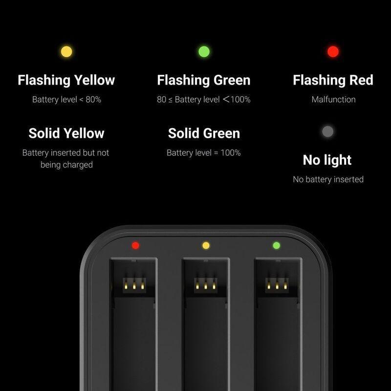 Insta360 X3 Battery & Fast Charging Dock Includes Fast Charger + 2