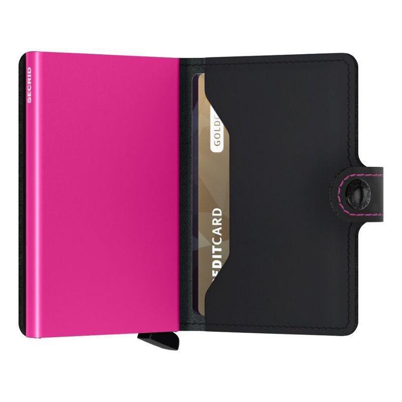Secrid Miniwallet - Matte Leather - Fuchsia, , large image number 3