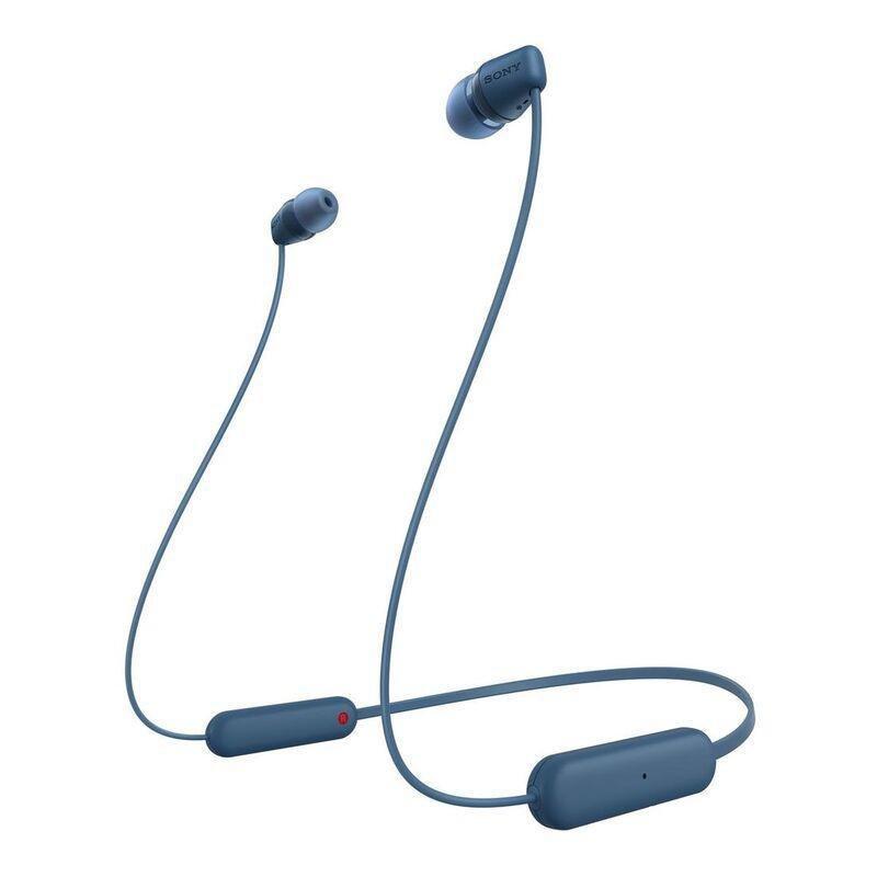 Sony WI-C100 Wireless In-Ear Headset - Blue, , large image number 0