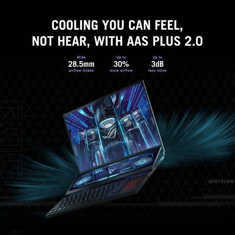 ASUS ROG Zephyrus Duo 16 Powerful Gaming Laptop AMD Ryzen 9-6900HX/32GB/2TB SSD/NVIDIA GeForce RTX 3080 Ti 16GB/16" QHD+/165Hz/Windows 11 Home-Black, , large image number 7