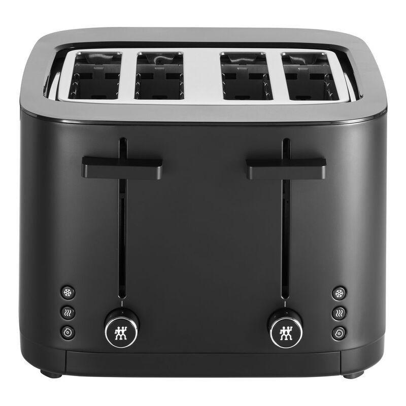 Zwilling Enfinigy Stainless Steel Toaster 4 Slice - Black, , large image number 2