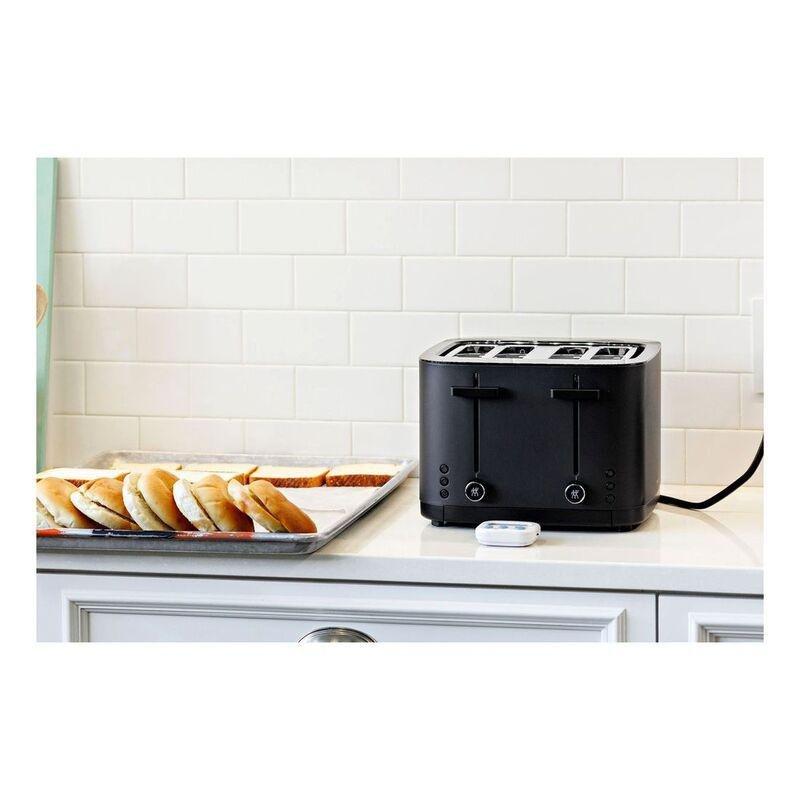 Zwilling Enfinigy Stainless Steel Toaster 4 Slice - Black, , large image number 4