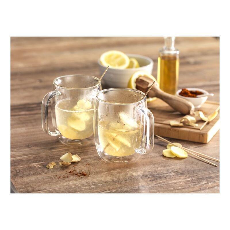 Zwilling Sorrento Double Wall Glass Mug 130ml (Set of 2), , large image number 2