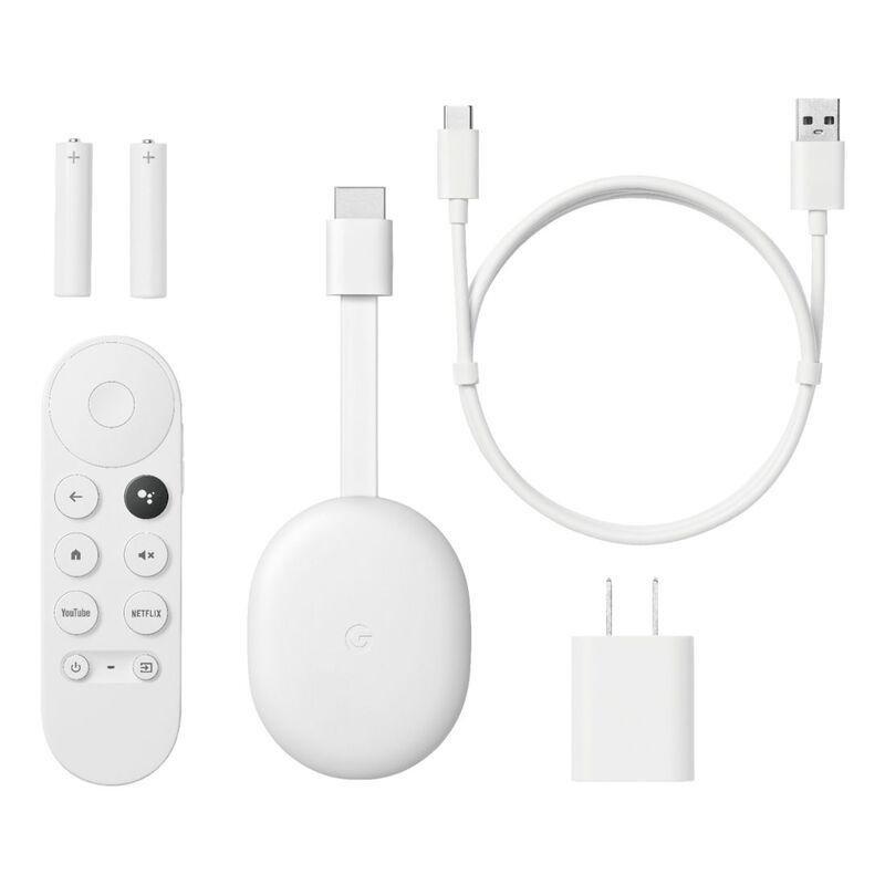 Wiz Wifi Color Bulb + Google Chromecast With Google TV 4K - Snow (Bundle), , large image number 1