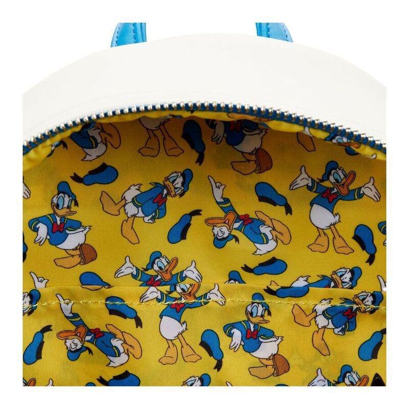 Loungefly Leather Disney Donald Duck Mini Backpack, , large image number 3