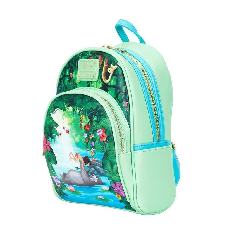 LOUNGEFLY - Loungefly Leather Disney Jungle Book Bare Necessities Mini Backpack