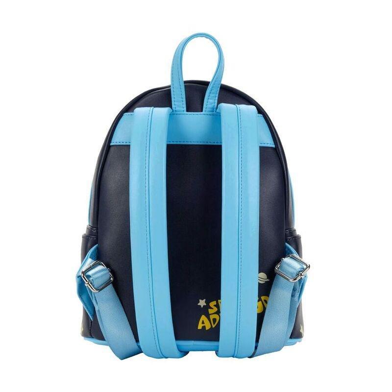 Loungefly Leather Disney Lilo & Stitch Space Adventure Mini Backpack (Glows In The Dark), , large image number 2